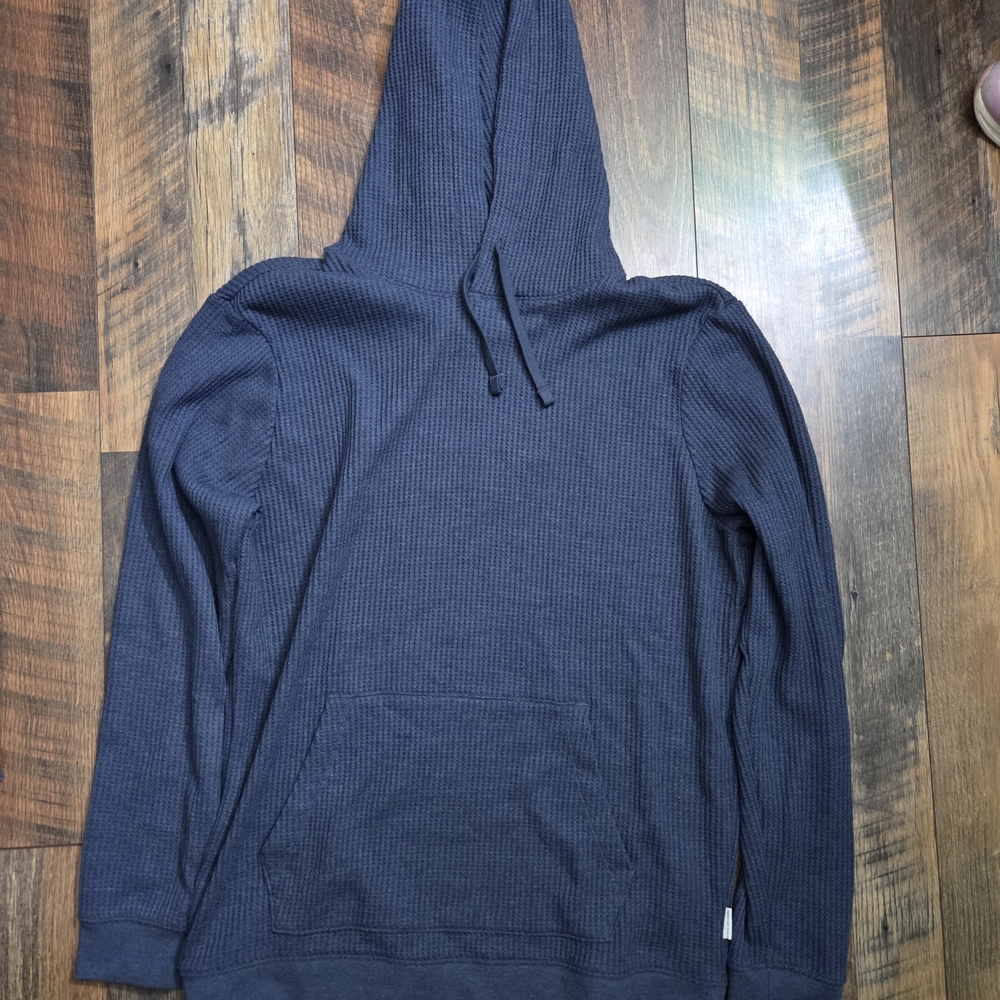 American Eagle Outfitters Dark Blue Hoodie Mens Medium Tall